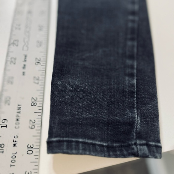 Gloria Vanderbilt Black Wash Jeans Curvy Dark Stretch Denim SZ 6 - Picture 12 of 13